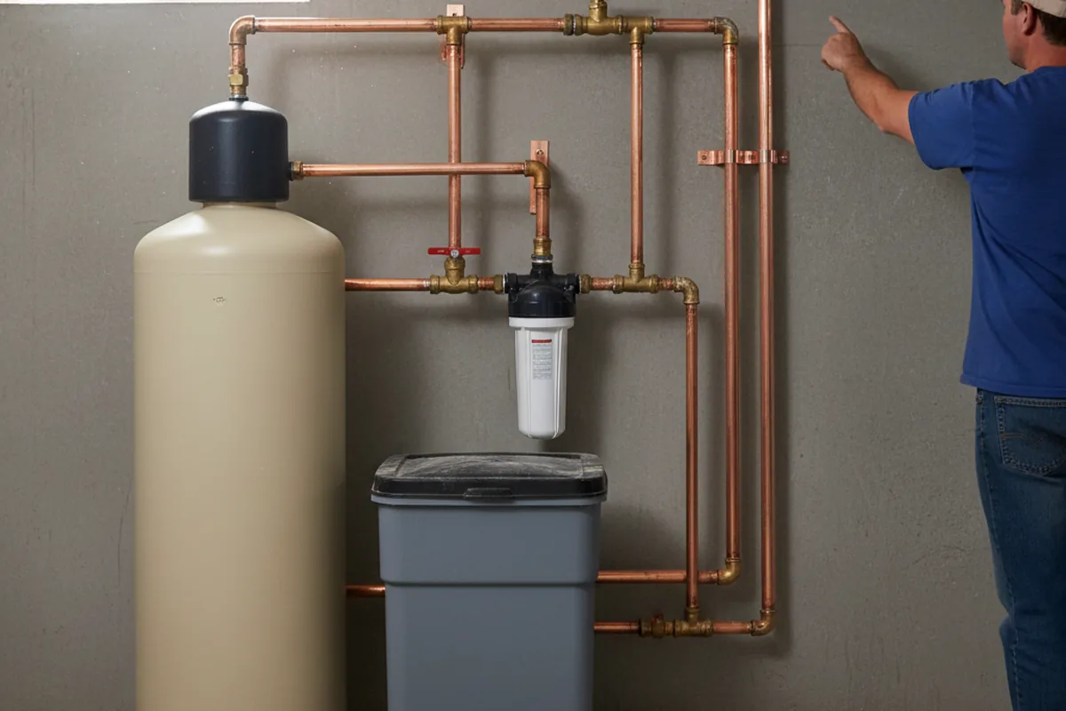 Whole-house water treatment system installed in North Lawrence